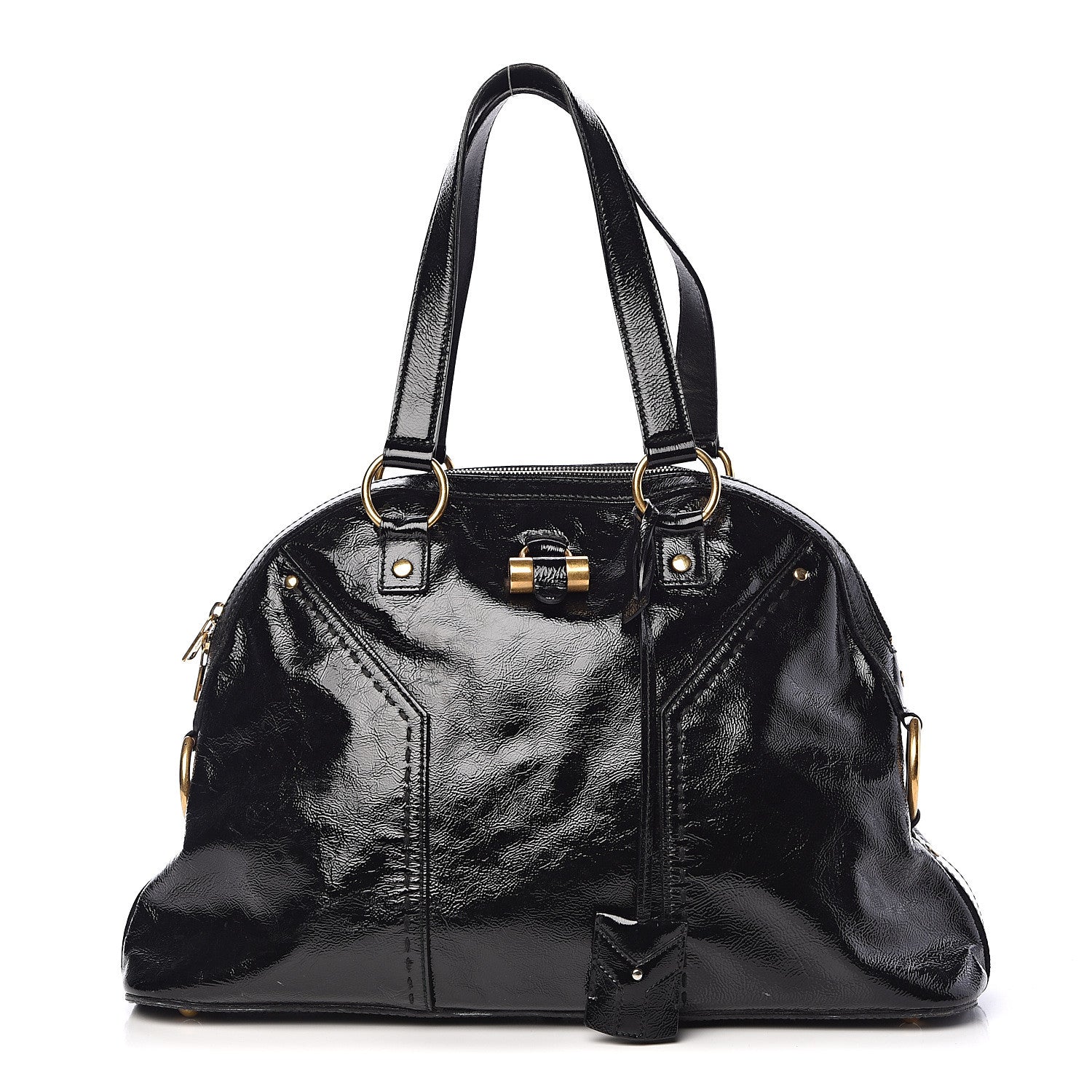 Saint Laurent Patent Large Muse Black 1 of 20