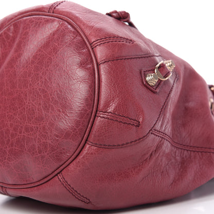 Balenciaga Agneau Giant 12 Rose Gold Hardware Mini Pompon Cassis 7 of 9
