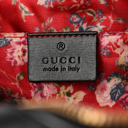 Gucci Calfskin Web Trapuntata Small GG Shoulder Bag Black 6 of 11