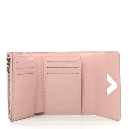 Louis Vuitton Epi Twist Compact Wallet Rose Ballerine 6 of 8