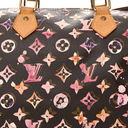Louis Vuitton Watercolor Aquarelle Speedy 35 Brown 7 of 17