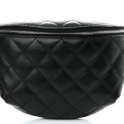 Chanel Calfskin Quilted Waist Belt Bag Black 8 of 11