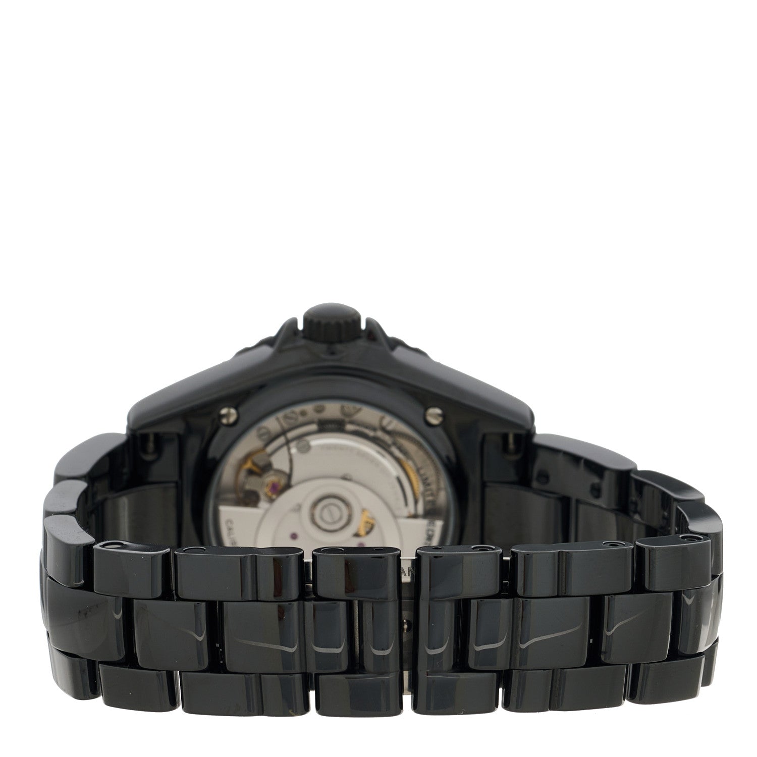 Chanel Stainless Steel Ceramic 38mm J12 Wanted de Chanel Automatic Watch Black 3 of 4