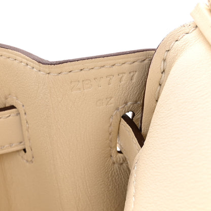 Hermes Swift Birkin 25 Nata 7 of 12