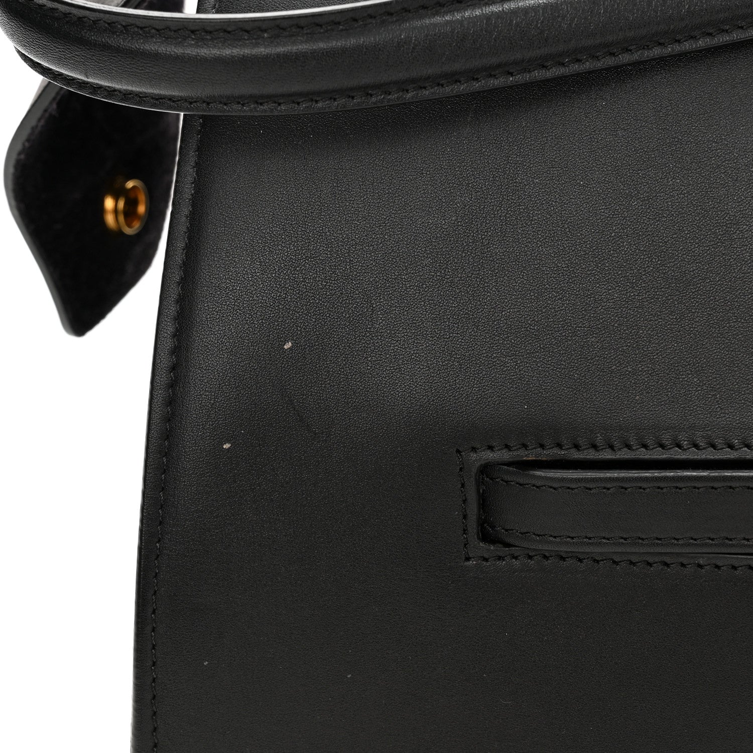 Celine Smooth Calfskin Small Ring Bag Black 11 of 11