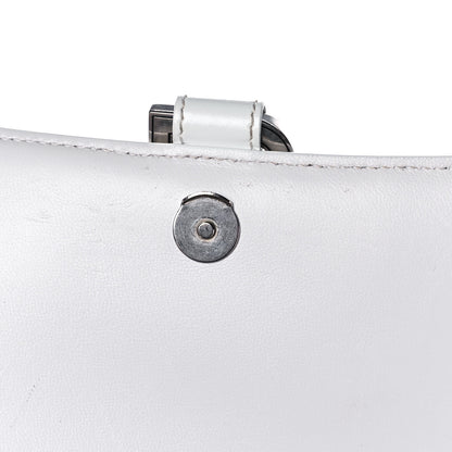 Balenciaga Shiny Box Calfskin Small Hourglass Top Handle Bag White 19 of 20