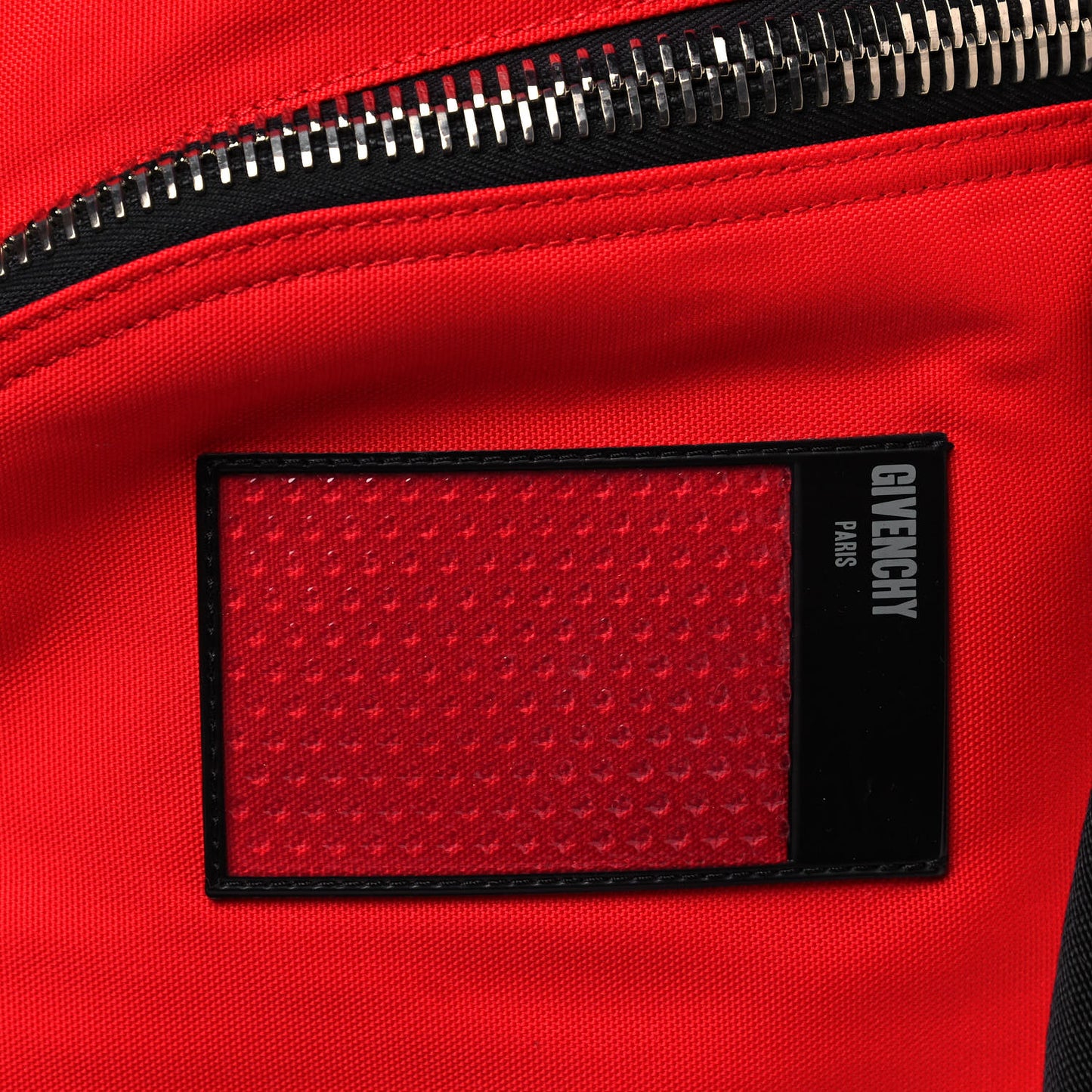 Nylon Canvas Convertible Duffle Backpack Red Black