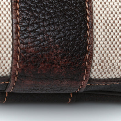 Hermes Buffle Sindhu Toile Garden Party 36 MM Tote Marron Fonce 23 of 36