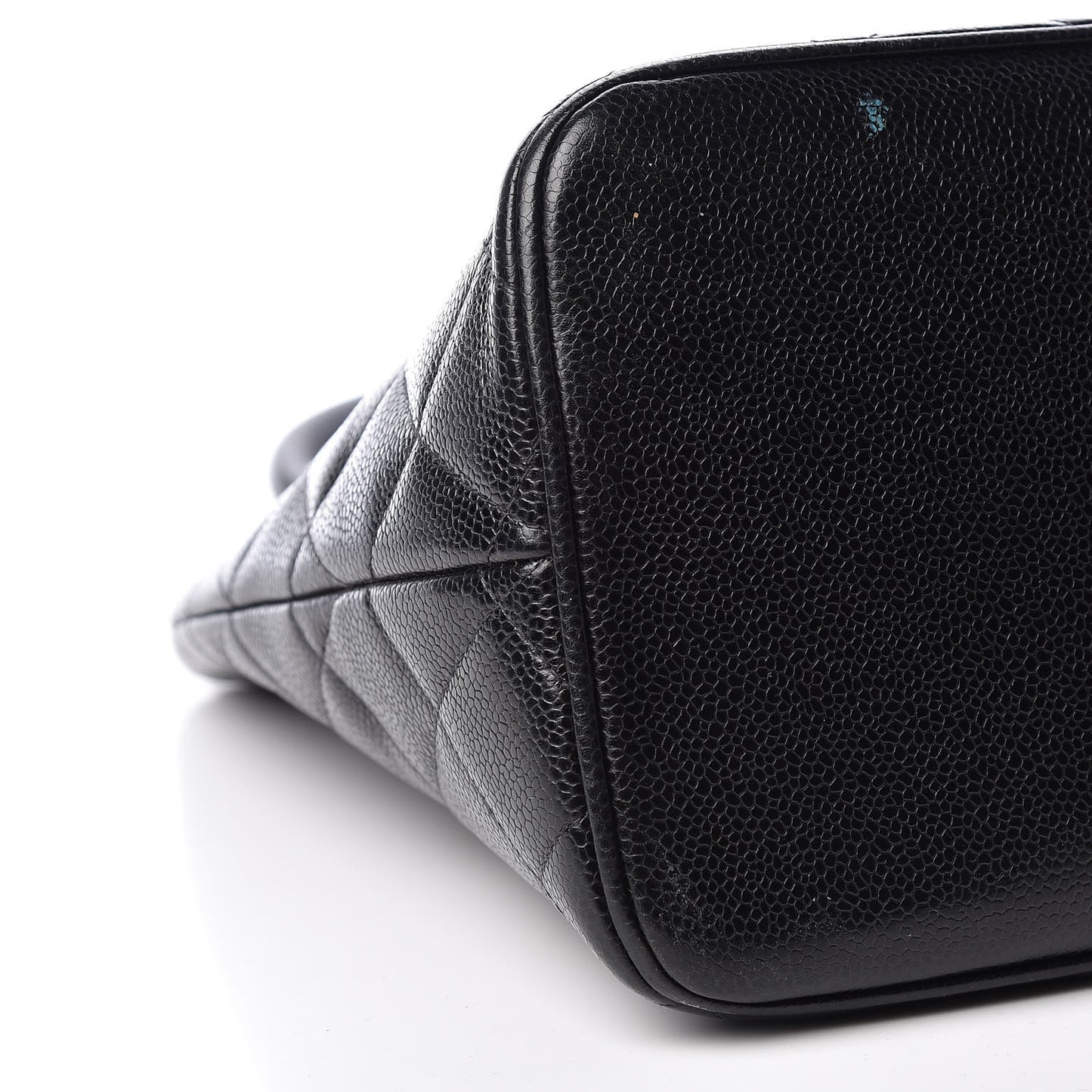 Caviar Quilted Medallion Tote Black