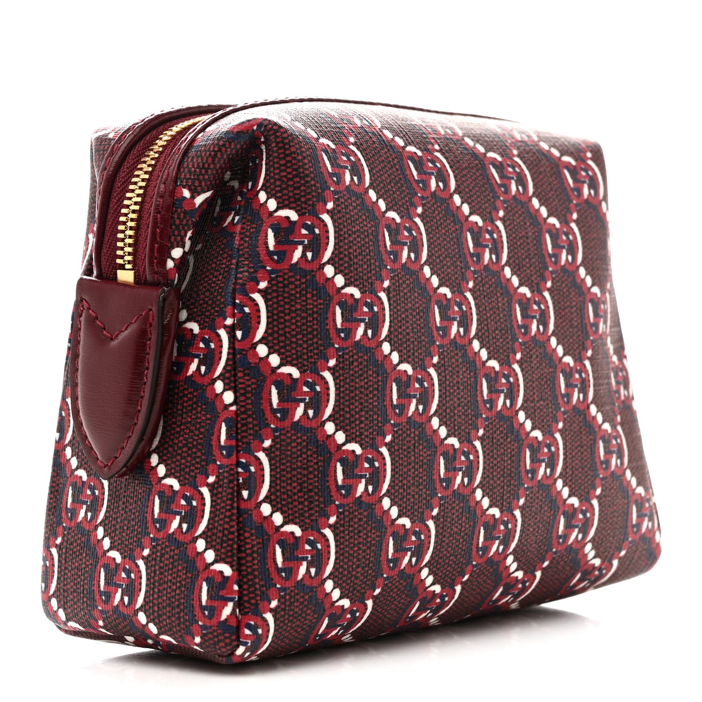 GG Supreme Shadow Toiletry Pouch Rosso Ancora Red