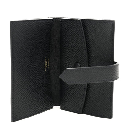 Hermes Epsom Mini Bearn Wallet Black 5 of 7