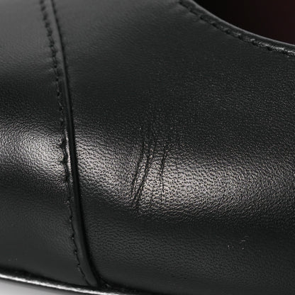 Chanel Lambskin Cap Toe CC Uniform Ballerina Flats 38 Black 12 of 15