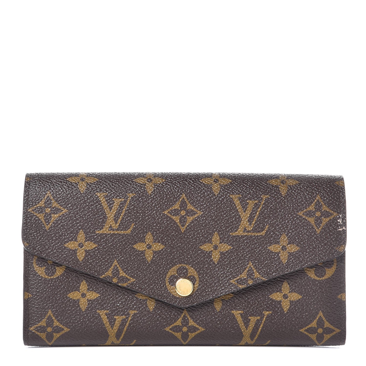 Louis Vuitton Monogram Sarah Wallet NM Rose Ballerine 1 of 11