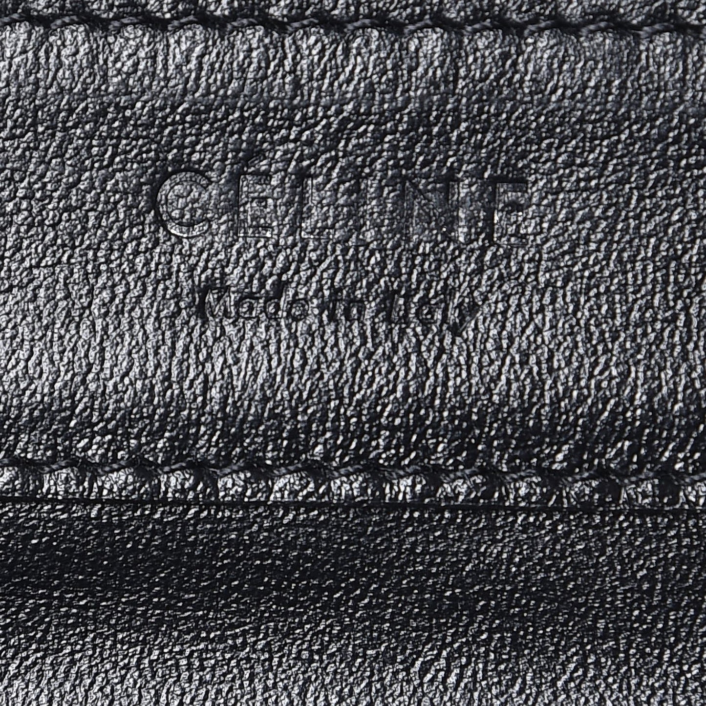 Smooth Lambskin Vertical Cabas Black