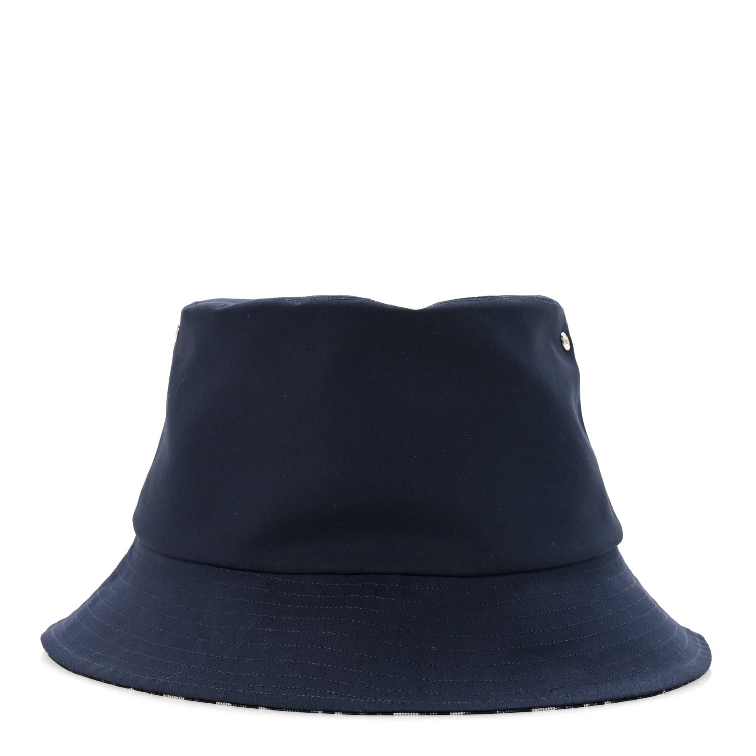 Christian Dior Oblique Reversible Teddy-D Brim Bucket Hat 58 Blue