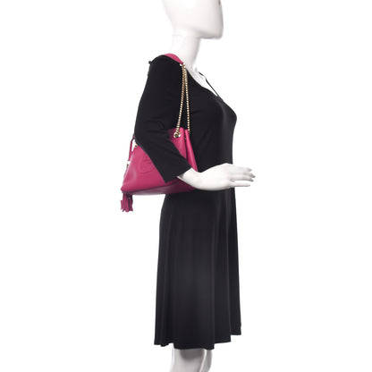 Gucci Cellarius Calfskin Small Soho Chain Shoulder Bag Bright Bouganville 2 of 10