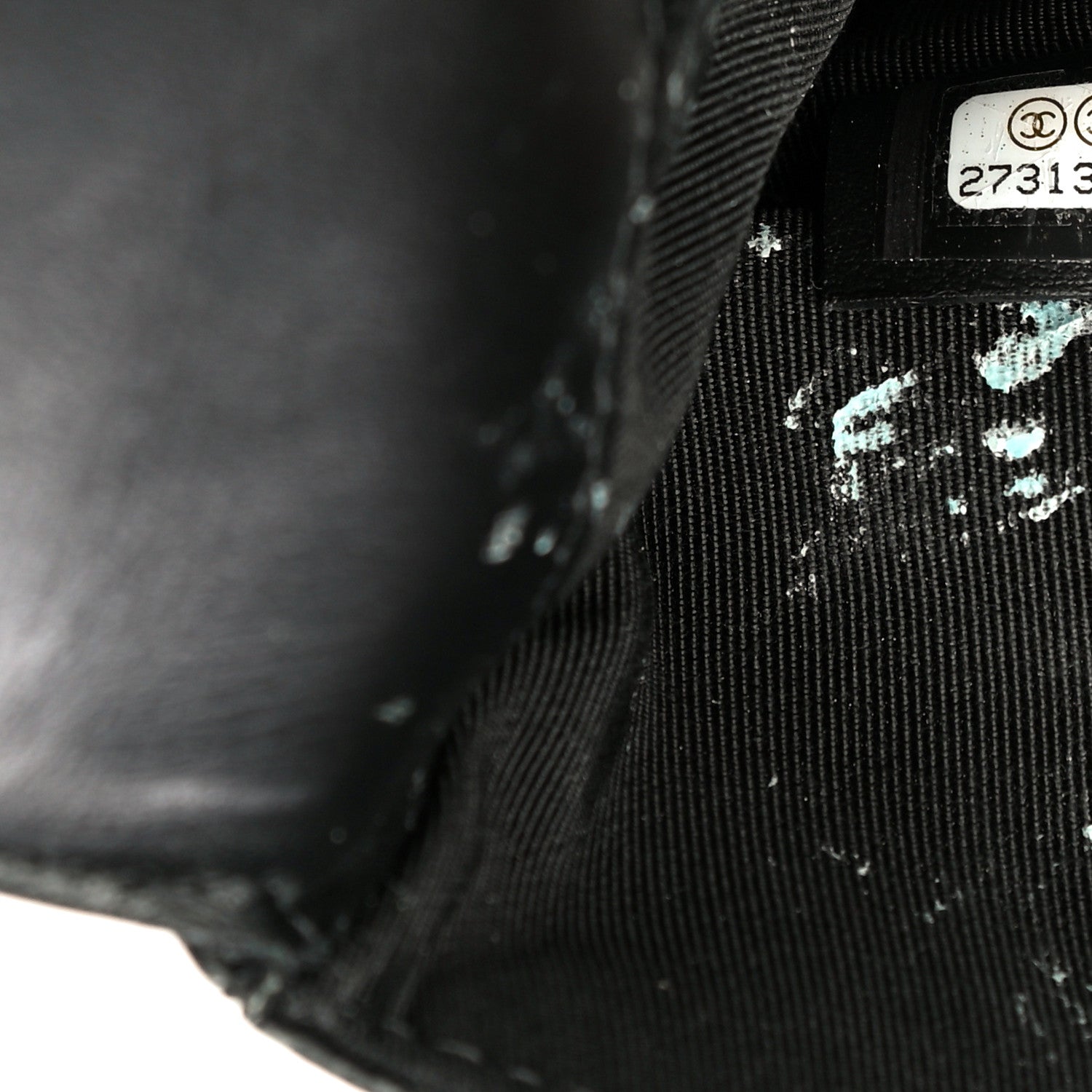 Chanel Caviar Quilted Filigree Flap Pouch Black 7 of 18