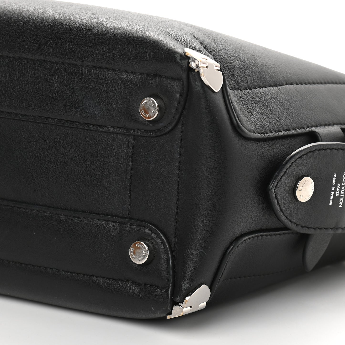 Smooth Calfskin Garance Black