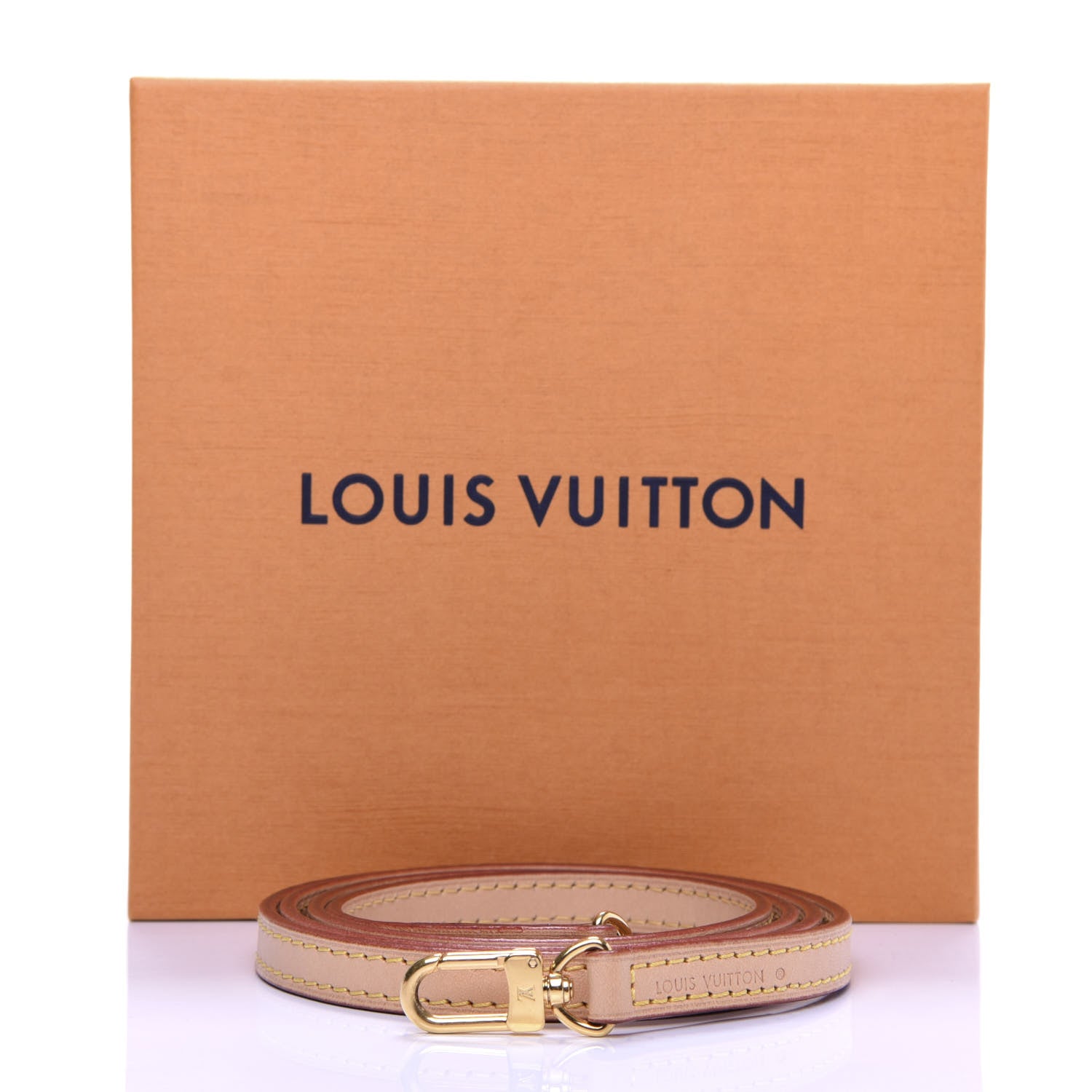 Louis Vuitton Vachetta Long Shoulder Strap VVN 4 of 4