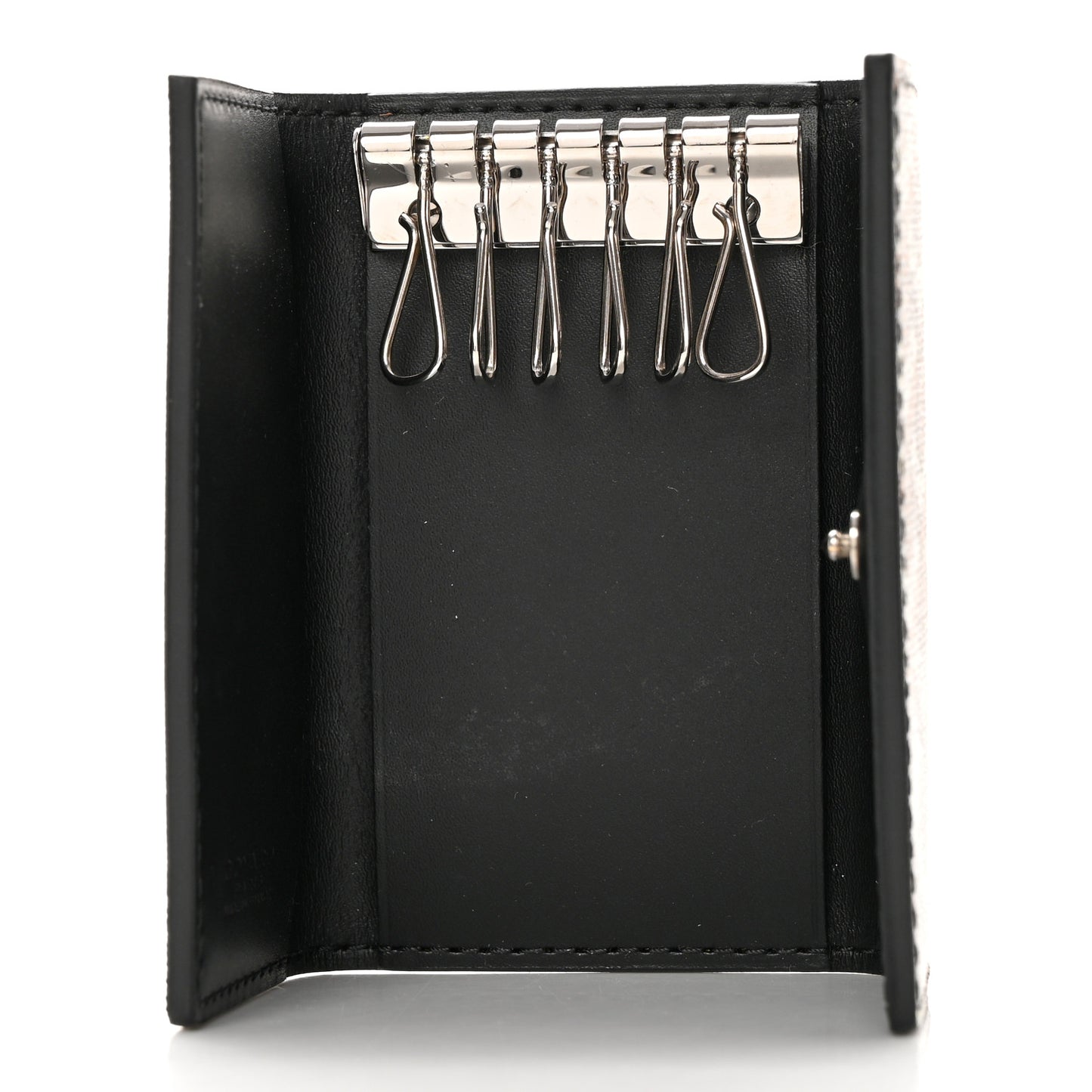 Goyardine Saint Michel 6 Key Holder Black