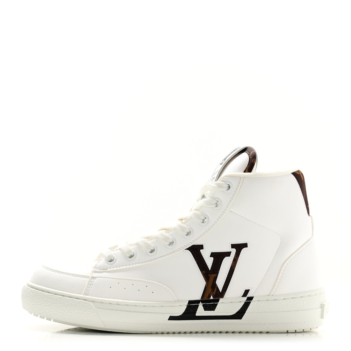 Recycled Polyester Charlie Sneakers 37.5 White Cacao Brown