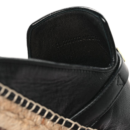Hermes Goatskin Feria Espadrille 41 Black 9 of 10