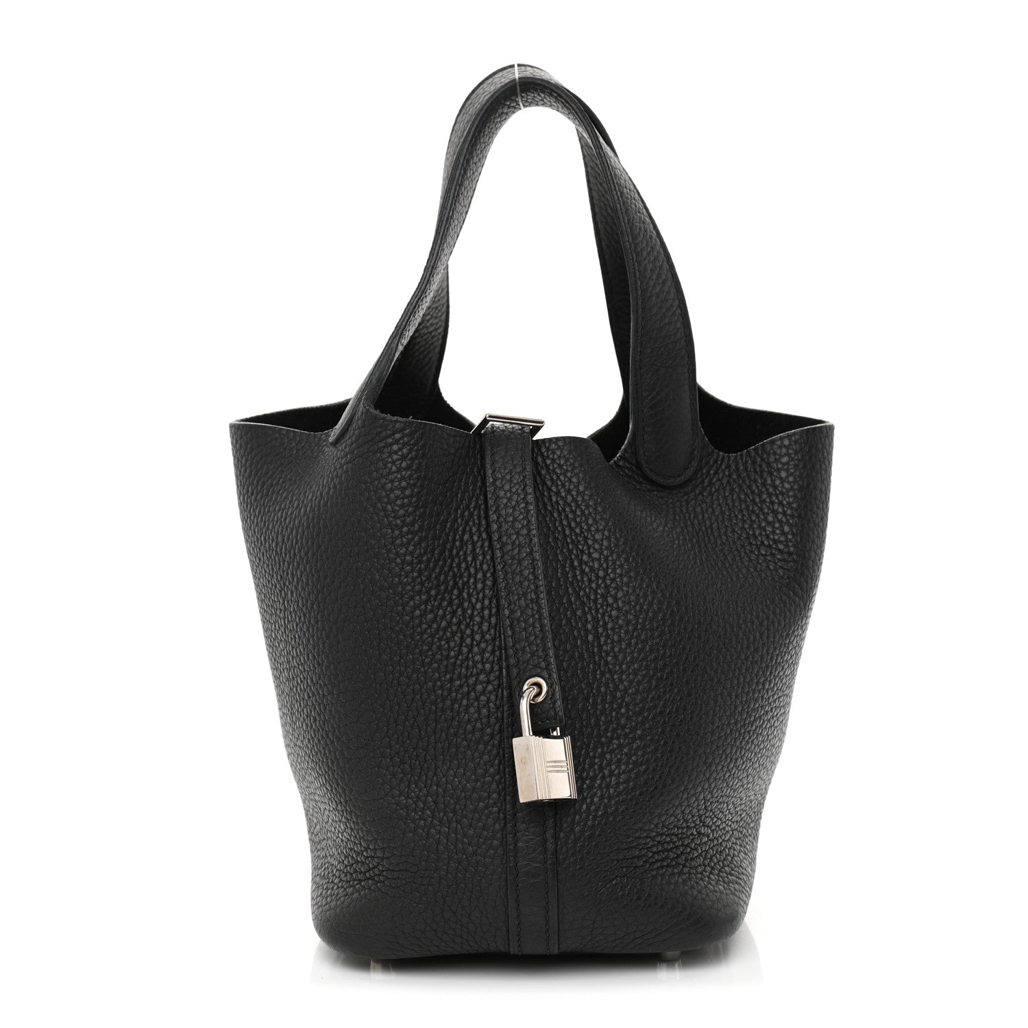 Hermes Taurillon Clemence Picotin Lock 18 PM Black 1 of 8