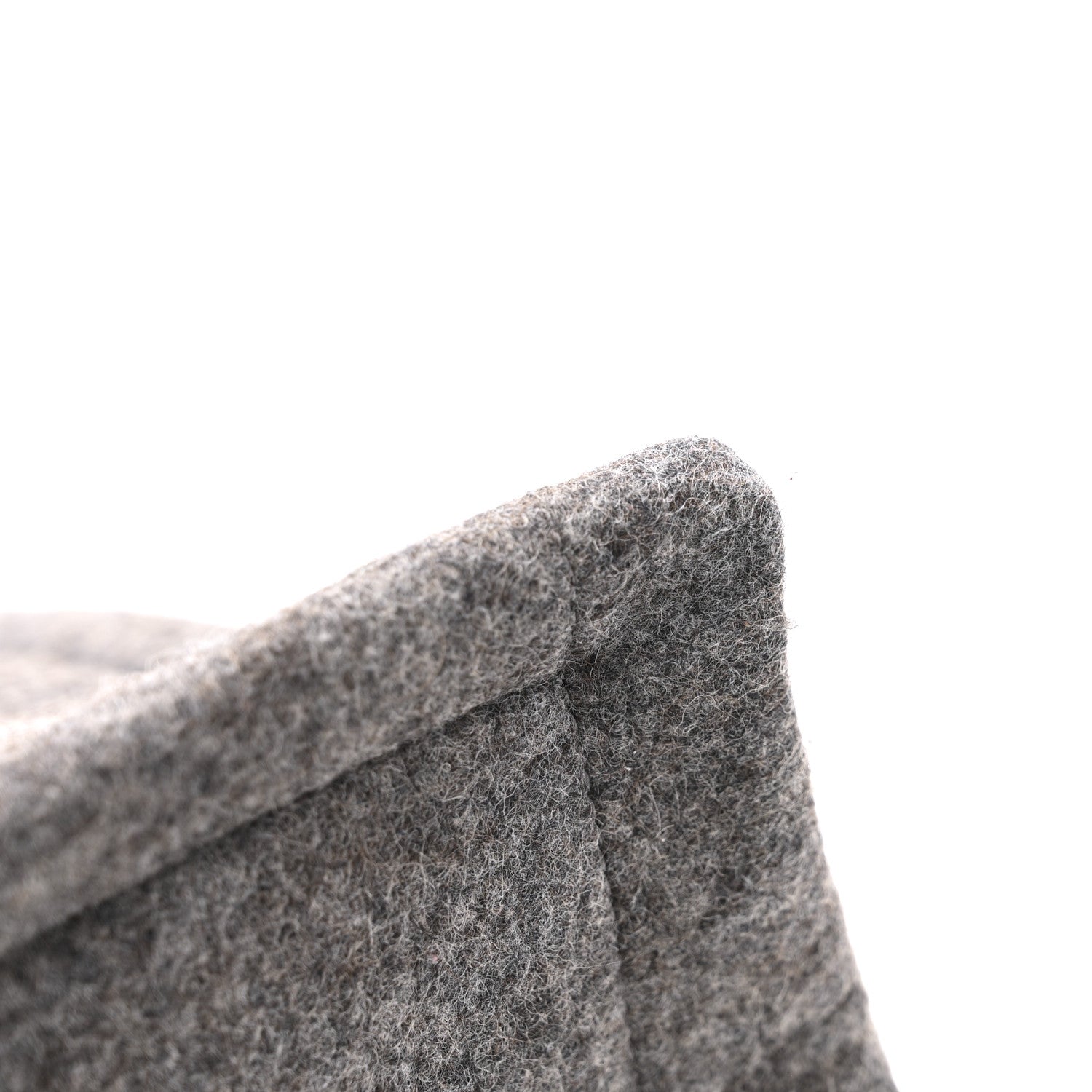 Saint Laurent Wool Calfskin Rive Gauche Tote Grey 12 of 13