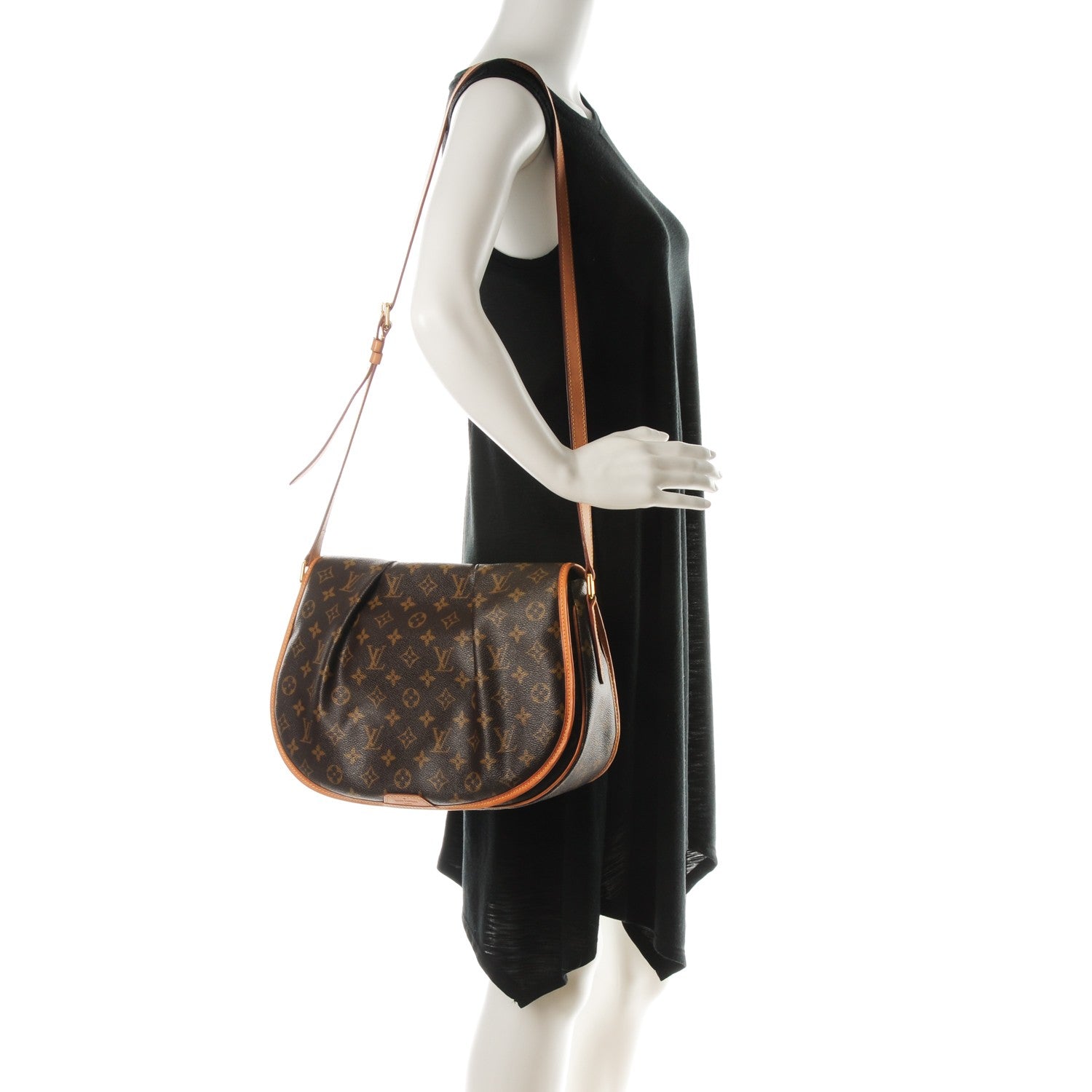 Louis Vuitton Monogram Menilmontant MM 2 of 7