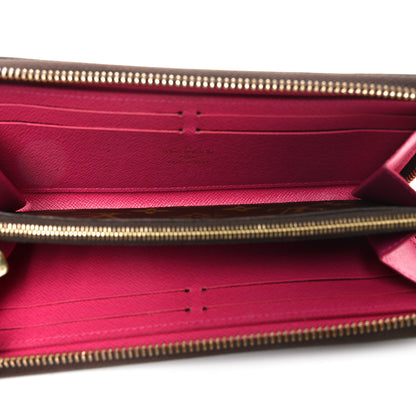 Louis Vuitton Monogram Clemence Wallet Fuchsia 5 of 6