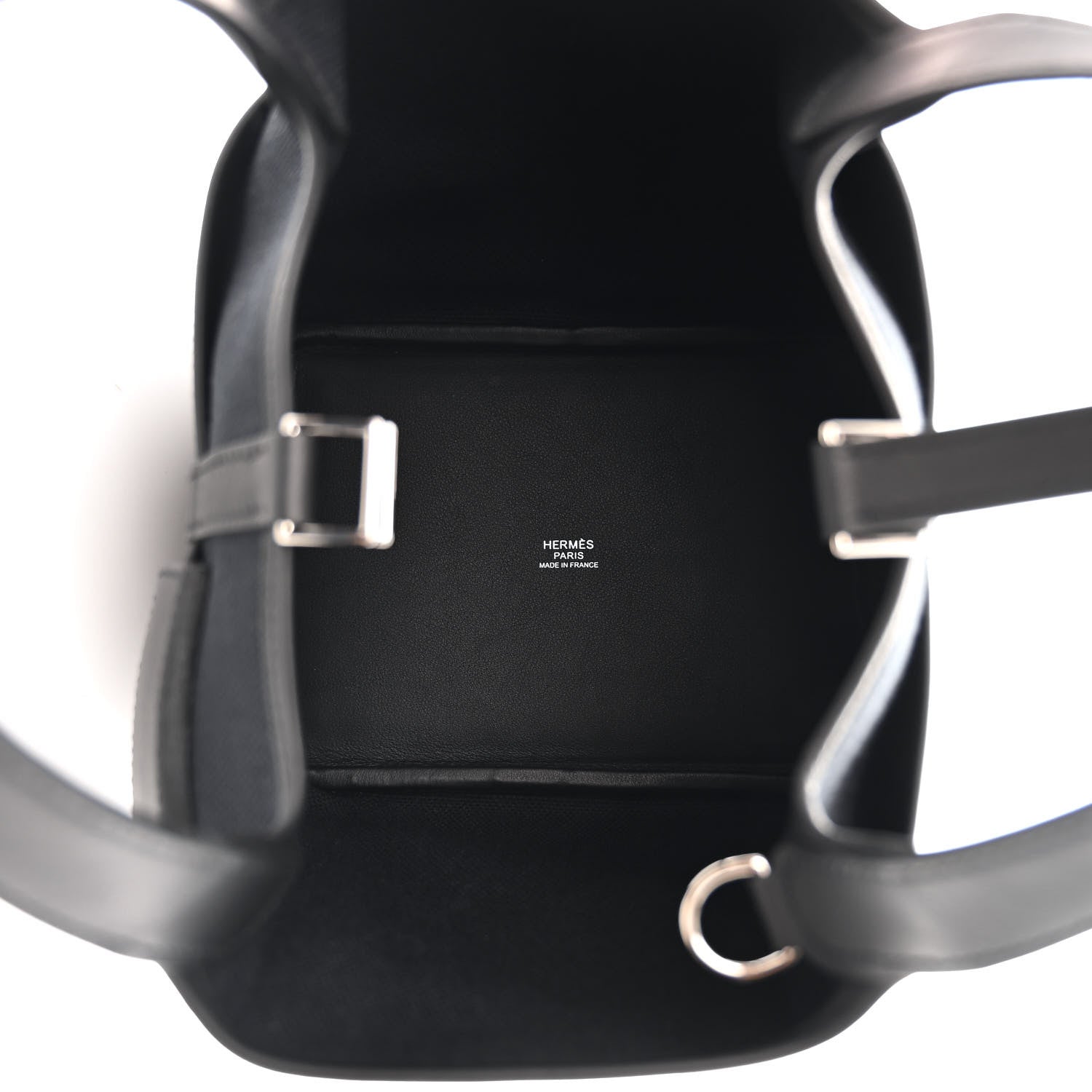 Hermes Toile Goeland Swift Cargo Picotin Lock 18 Bleu Marine Black 5 of 11