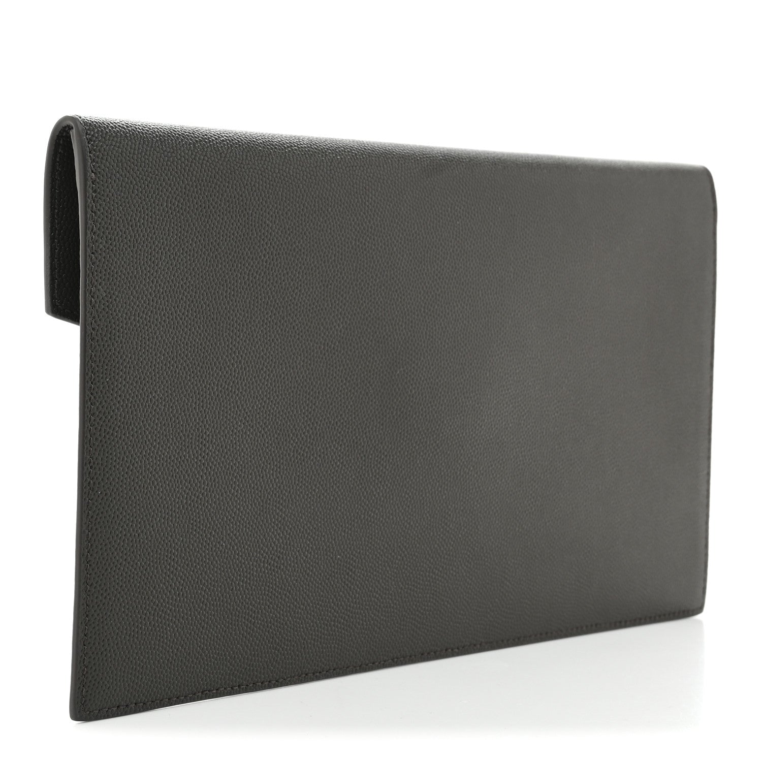 Saint Laurent Grain De Poudre Uptown Pouch Pebble 3 of 7