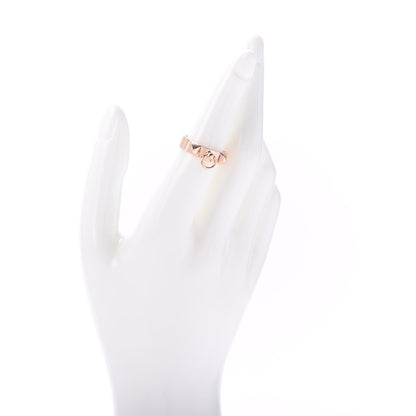 Hermes 18K Rose Gold PM Collier De Chien Ring 53 6.25 2 of 5