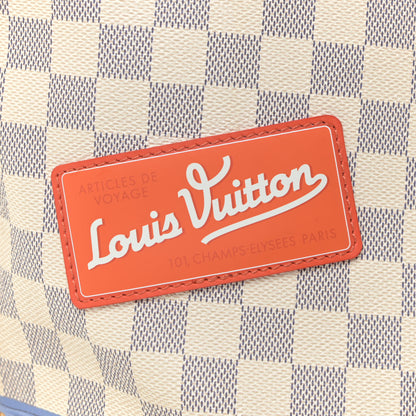 Louis Vuitton Damier Azur Summer Trunks Neo Neverfull MM 12 of 13