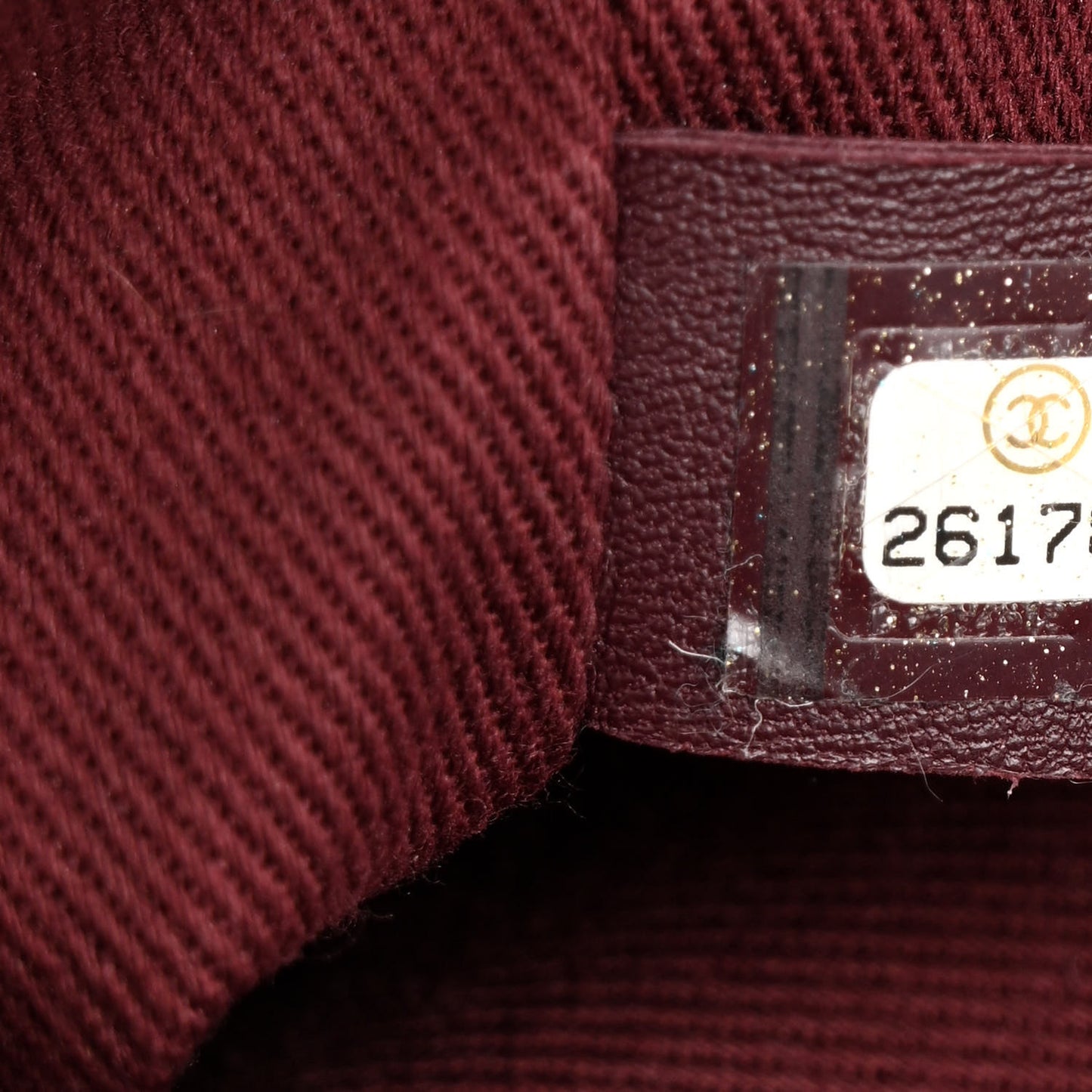 Striped Canvas Medium Deauville Tote Beige