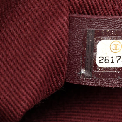 Chanel Striped Canvas Medium Deauville Tote Beige 7 of 11