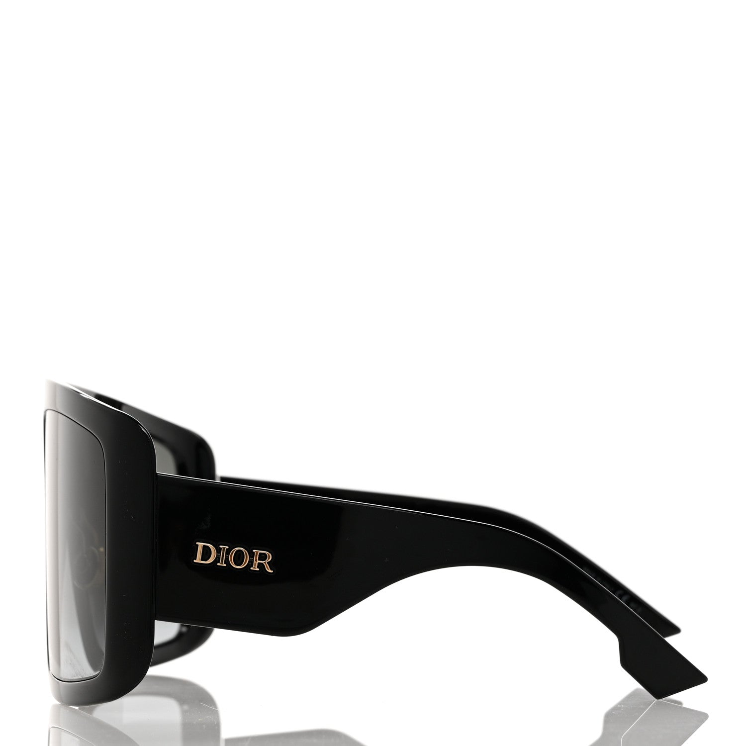 Christian Dior Acetate DiorSo Light 1 Shield Sunglasses Black 3 of 9