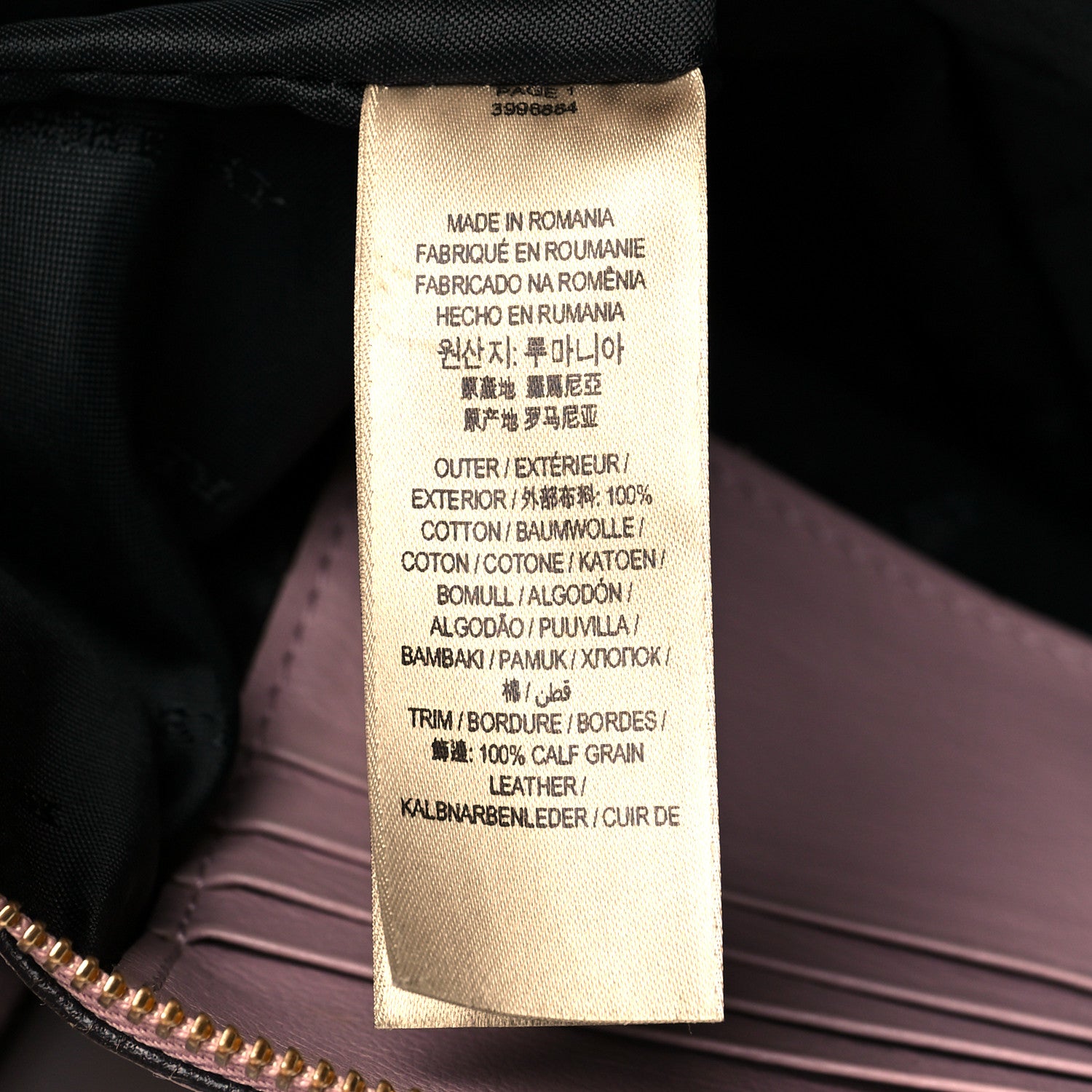 Burberry House Check Derby Peyton Crossbody Clutch Bag Pale Orchid 6 of 10