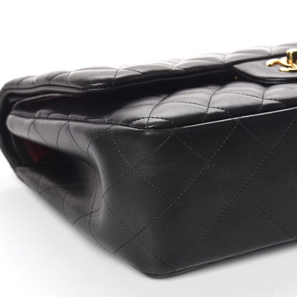 Chanel Lambskin Quilted Jumbo Double Flap Black 5 of 10