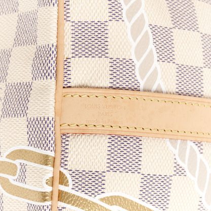Louis Vuitton Damier Azur Nautical Speedy Bandouliere 25 9 of 12