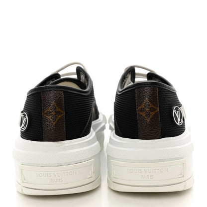 Louis Vuitton Canvas LV Squad Sneakers 38 Black 5 of 13