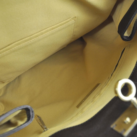 Marc Jacobs Canvas Satin Serafima Frog Bag on Bag Yellow 7 of 10