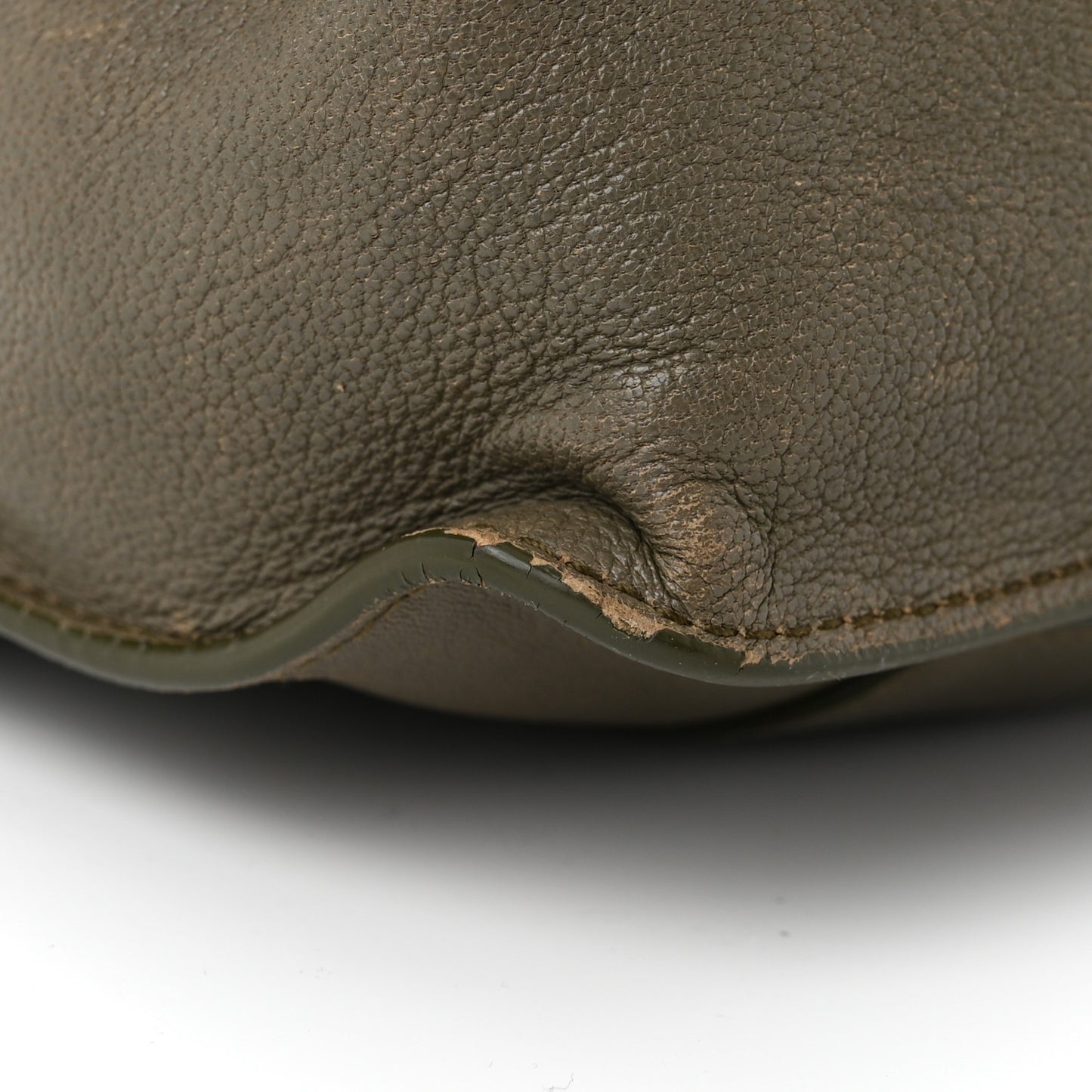 Lambskin Tiny PS1 Satchel Dark Olive