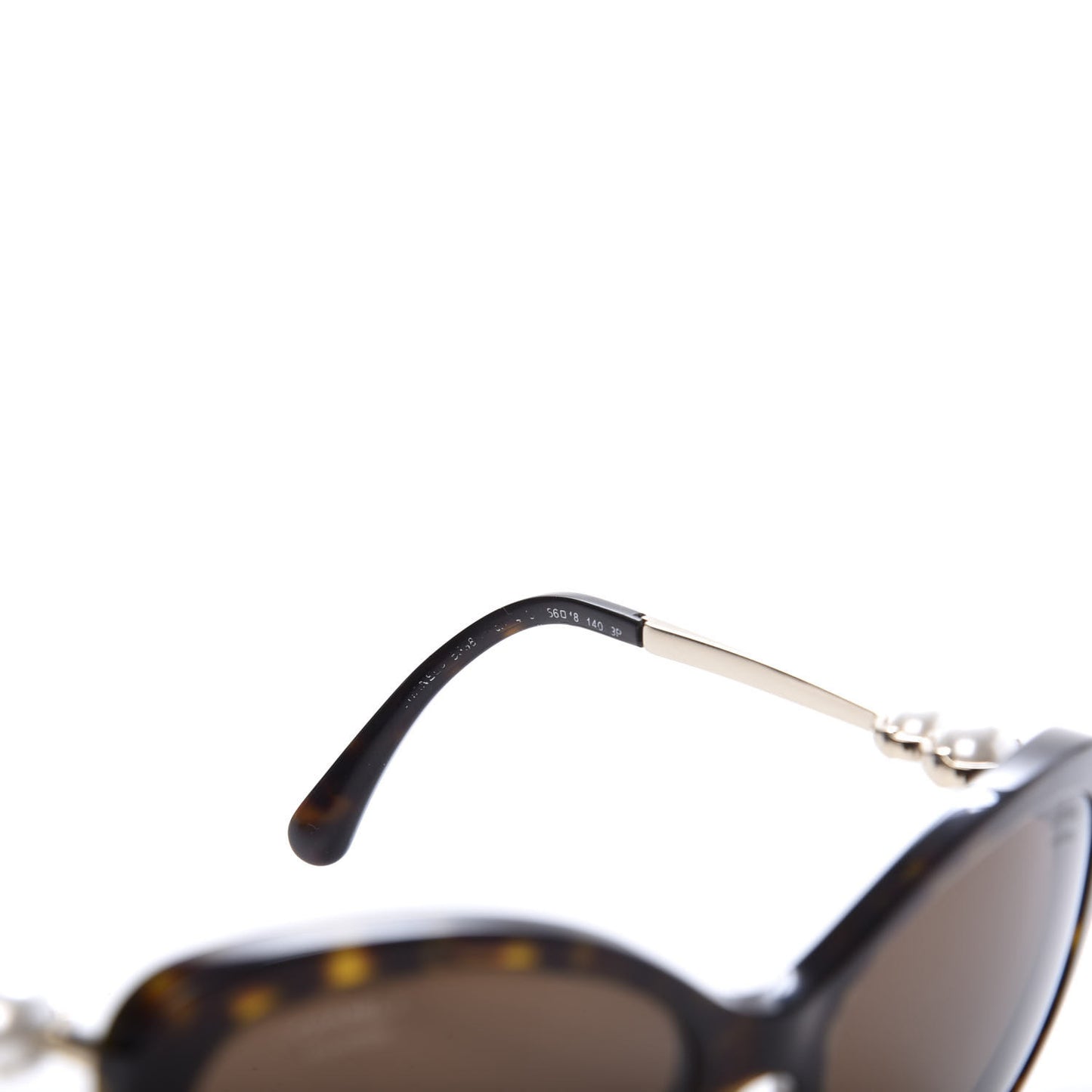Cat Eye Pearl Sunglasses 5340-H Tortoise