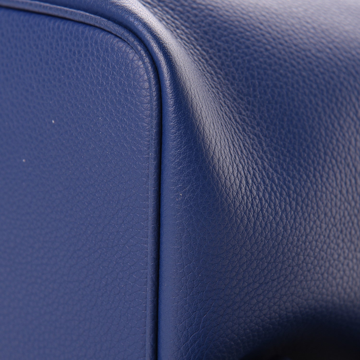 Christian Dior Grained Calfskin Backpack Blue 12 of 12
