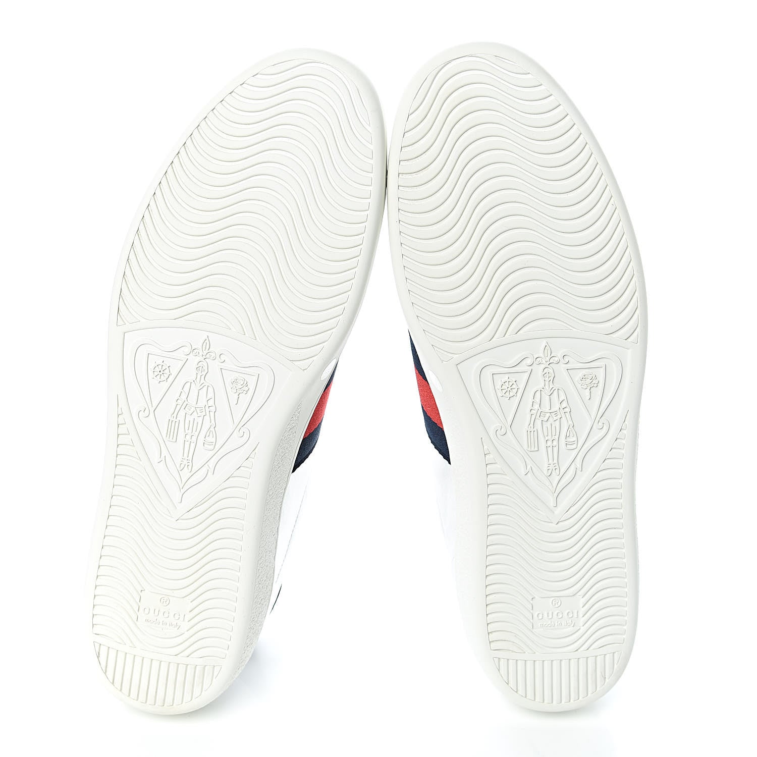 Gucci Metallic Nappa Silk Ayers Mens Ace Web Sneakers 12.5 Silver 9 of 10