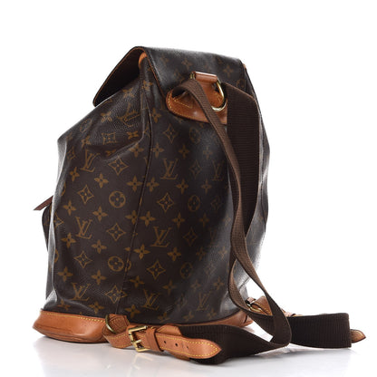 Louis Vuitton Monogram Montsouris GM Backpack 3 of 11