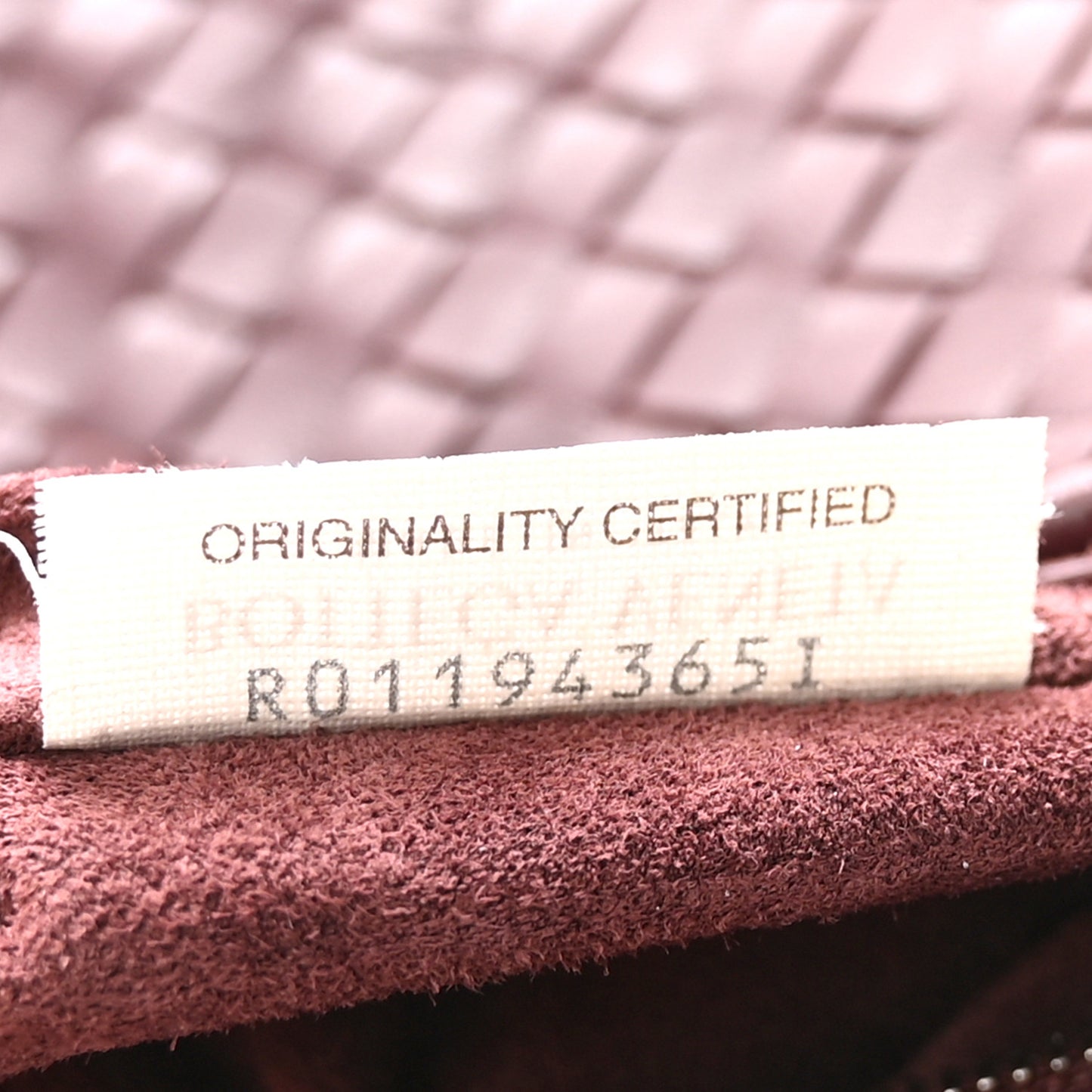 Nappa Intrecciato Medium Veneto Messenger Bag Deep Mahogany