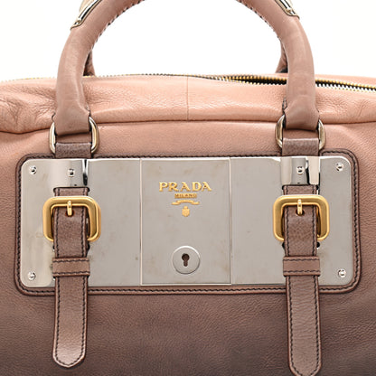 Prada Glace Calf Zippers Plaque Boston Ardesia Nudo 7 of 12