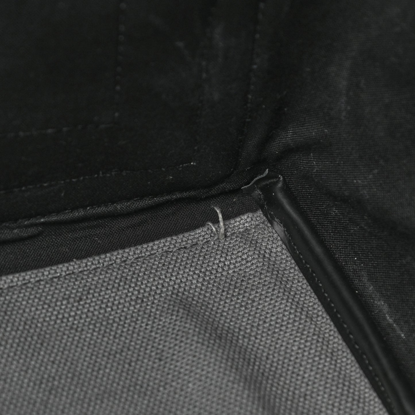 Cotton Canvas Silk Calfskin S Navy Cabas Balenciaga Grey